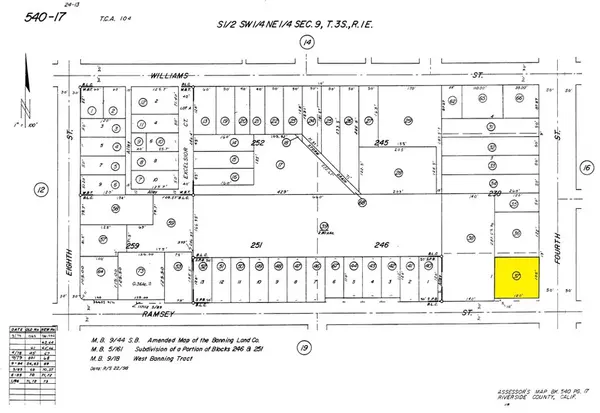 Banning, CA 92220,437 W Ramsey ST