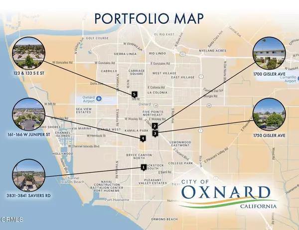 Oxnard, CA 93033,5 Property Portfolio - 120 Units
