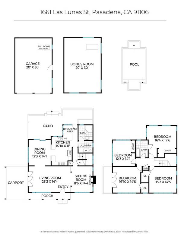 Pasadena, CA 91106,1661 Las Lunas