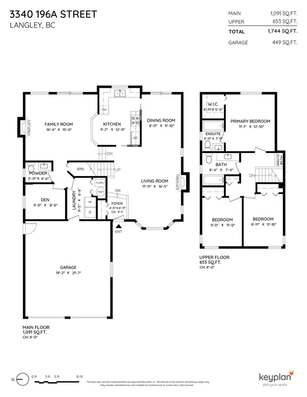 Langley, BC V3A 7W9,3340 196a ST