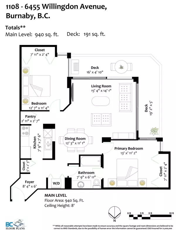 Burnaby, BC V5H 4E4,6455 Willingdon AVE #1108