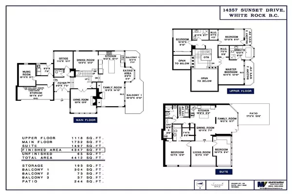 White Rock, BC V4B 2V4,14357 Sunset DR