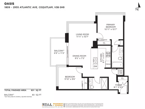 Coquitlam, BC V3B 0H9,2955 Atlantic AVE #1809