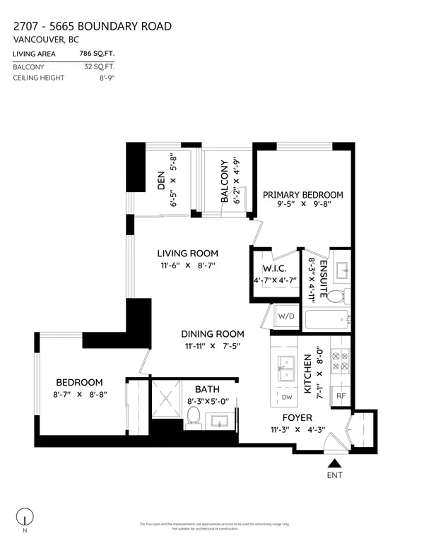 Vancouver, BC V5R 0E4,5665 Boundary RD #2707