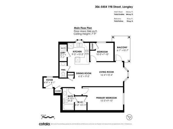 Langley, BC V3A 1G2,5454 198 ST #306