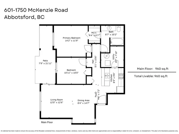 Abbotsford, BC V2S 3Z3,1750 Mckenzie RD #601