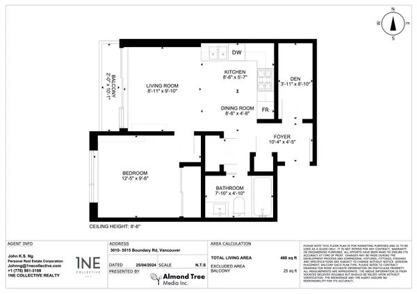 Vancouver, BC V5R 0E3,5515 Boundary RD #3010