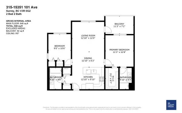 Surrey, BC V3R 0G2,15351 101 AVE #315