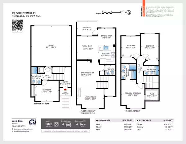 Richmond, BC V6Y 4L4,7288 Heather ST #69