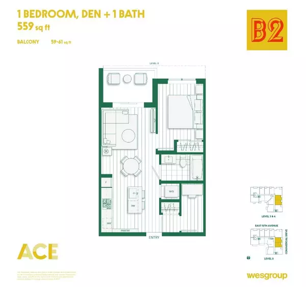 Vancouver, BC V5N 2A3,1680 E 12th AVE #207