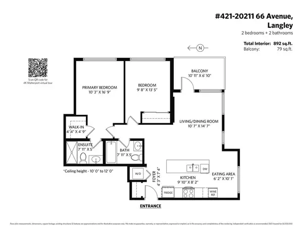 Langley, BC V2Y 0L4,20211 66 AVE #C421