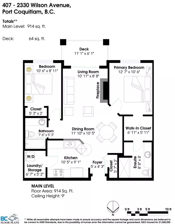 Port Coquitlam, BC V3C 1Z6,2330 Wilson AVE #407