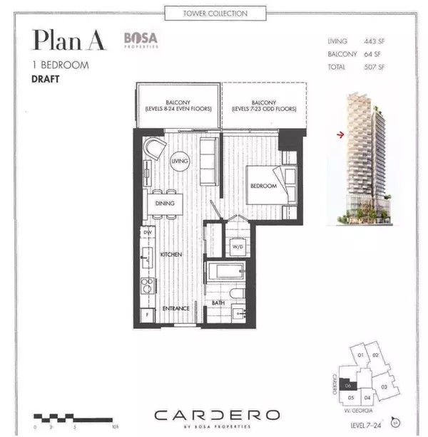 Vancouver, BC V6G 0C7,620 Cardero ST #1706