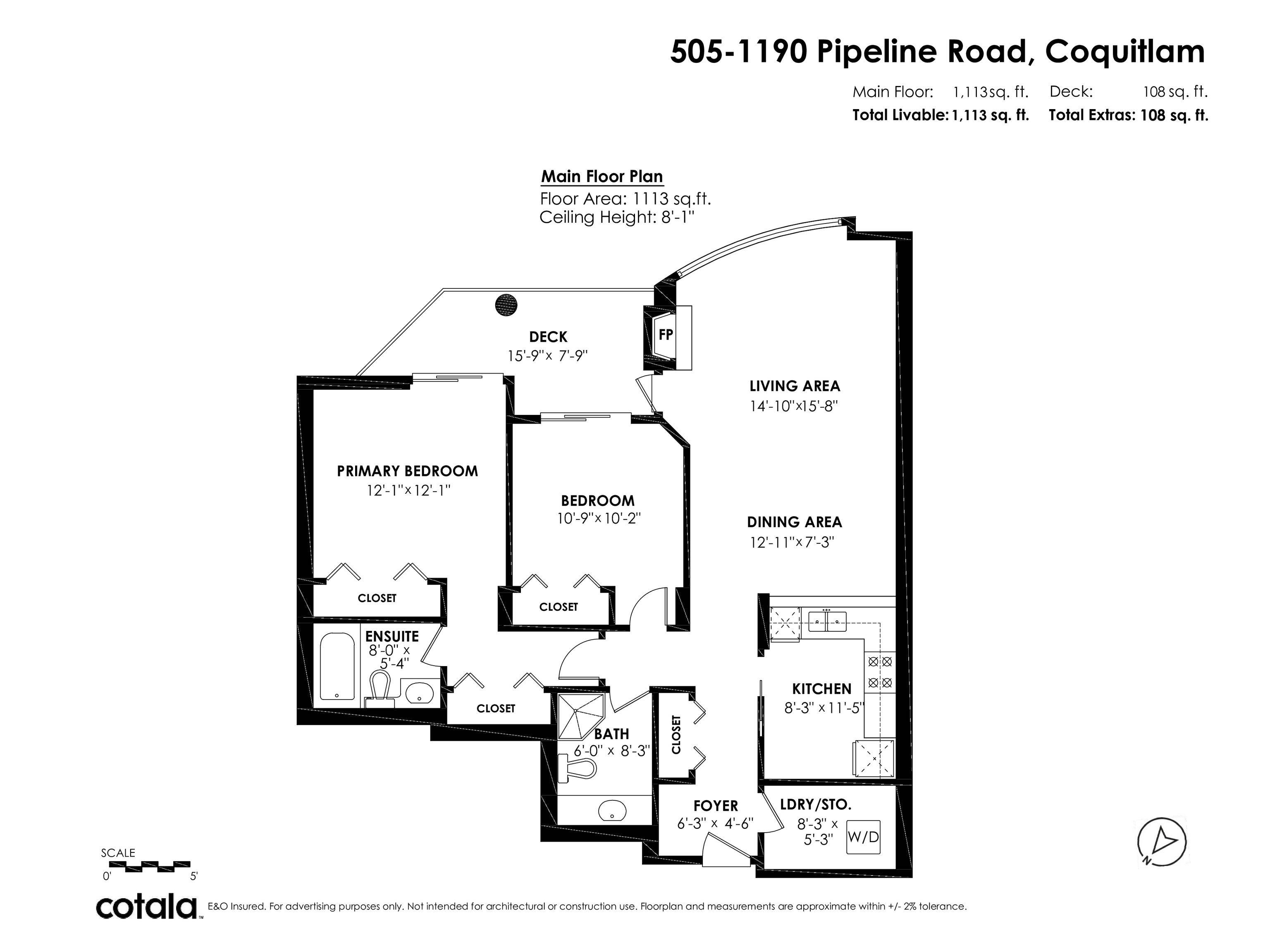 Coquitlam, BC V3B 7T9,1190 Pipeline RD #505