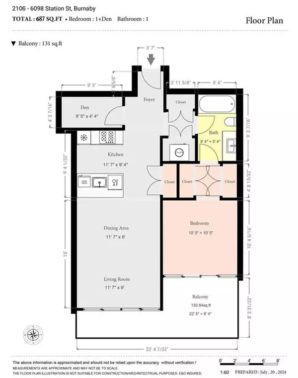 Burnaby, BC V5H 0H4,6098 Station ST #2106
