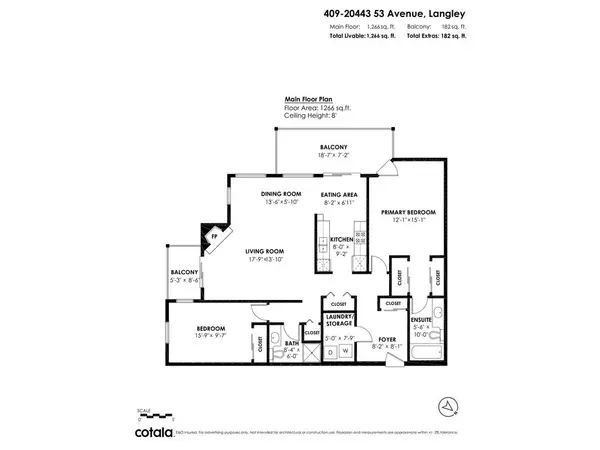 Langley, BC V3A 7A6,20443 53 AVE #409