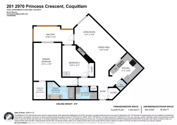 Coquitlam, BC V3B 7N3,2970 Princess CRES #201