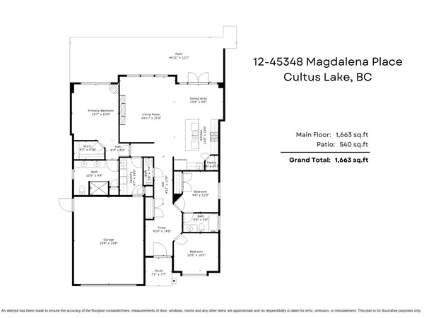 Cultus Lake, BC V2R 0K7,45348 Magdalena PL #12