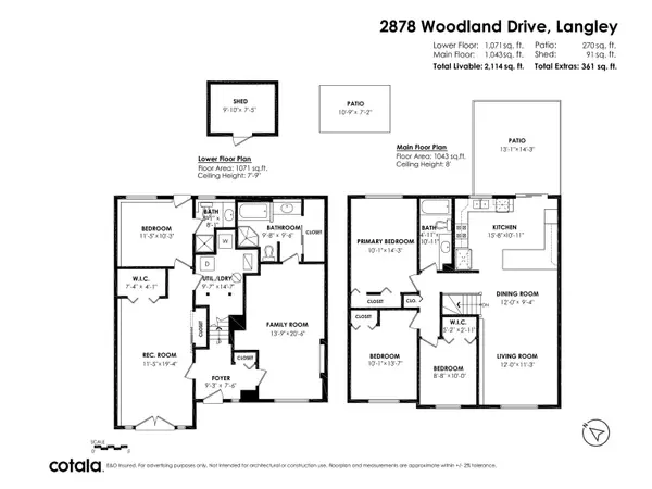 Langley, BC V2Y 1G3,2878 Woodland DR