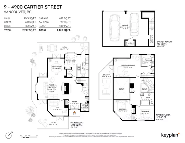 Vancouver, BC V6M 4H2,4900 Cartier ST #9