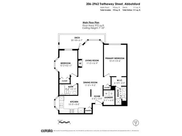 Abbotsford, BC V2T 4M3,2962 Trethewey ST #206