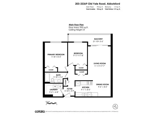 Abbotsford, BC V2S 2J6,33369 Old Yale RD #203