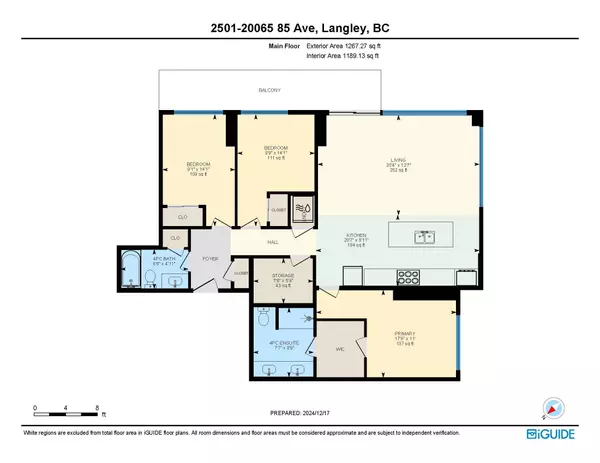 Langley, BC V2Y 3Y4,20065 85 AVE #2501