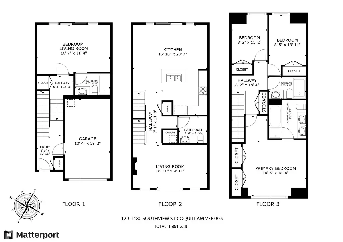 Coquitlam, BC V3E 0G5,1480 Southview ST #129