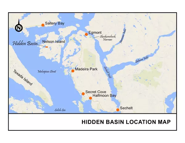 Nelson Island, BC V0N 0V0,LOT 4 Hidden Basin
