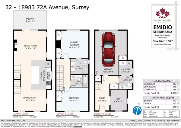 Surrey, BC V4N 1A5,18983 72a AVE #32