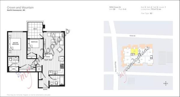 North Vancouver, BC V7J 1G6,1519 Crown ST #309