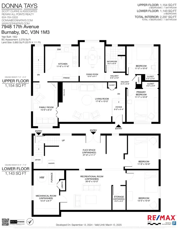 Burnaby, BC V3N 1M3,7948 17th AVE