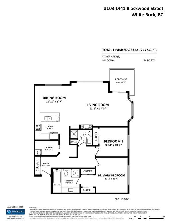 White Rock, BC V4B 3V6,1441 Blackwood ST #103