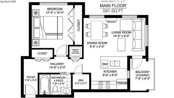 Vancouver, BC V6B 1S3,909 Mainland ST #1404