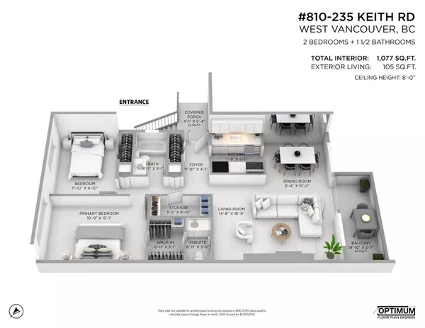 West Vancouver, BC V7T 1L5,235 Keith RD #810