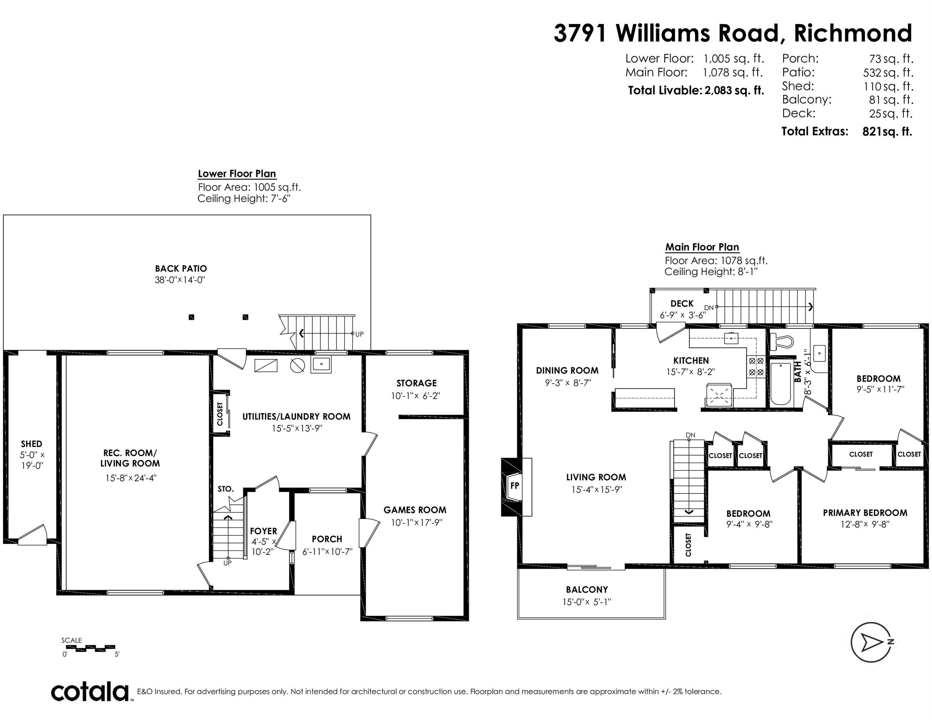 Richmond, BC V7E 1J5,3791 Williams RD