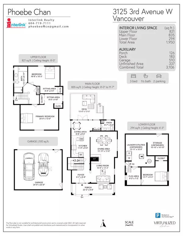 Vancouver, BC V6K 1N2,3125 W 3rd AVE