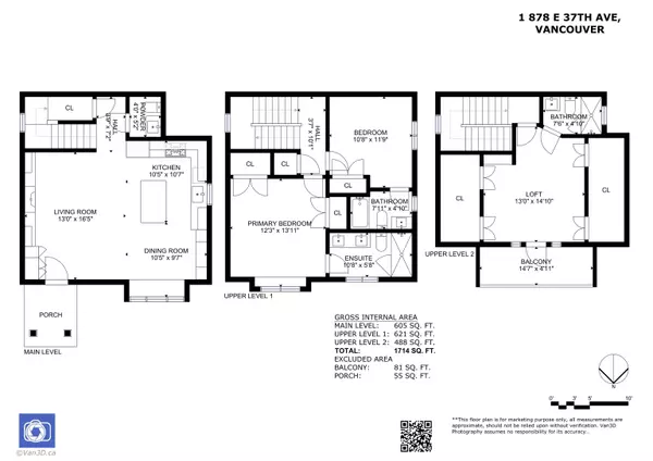 Vancouver, BC V5W 1G2,878 E 37th AVE #1