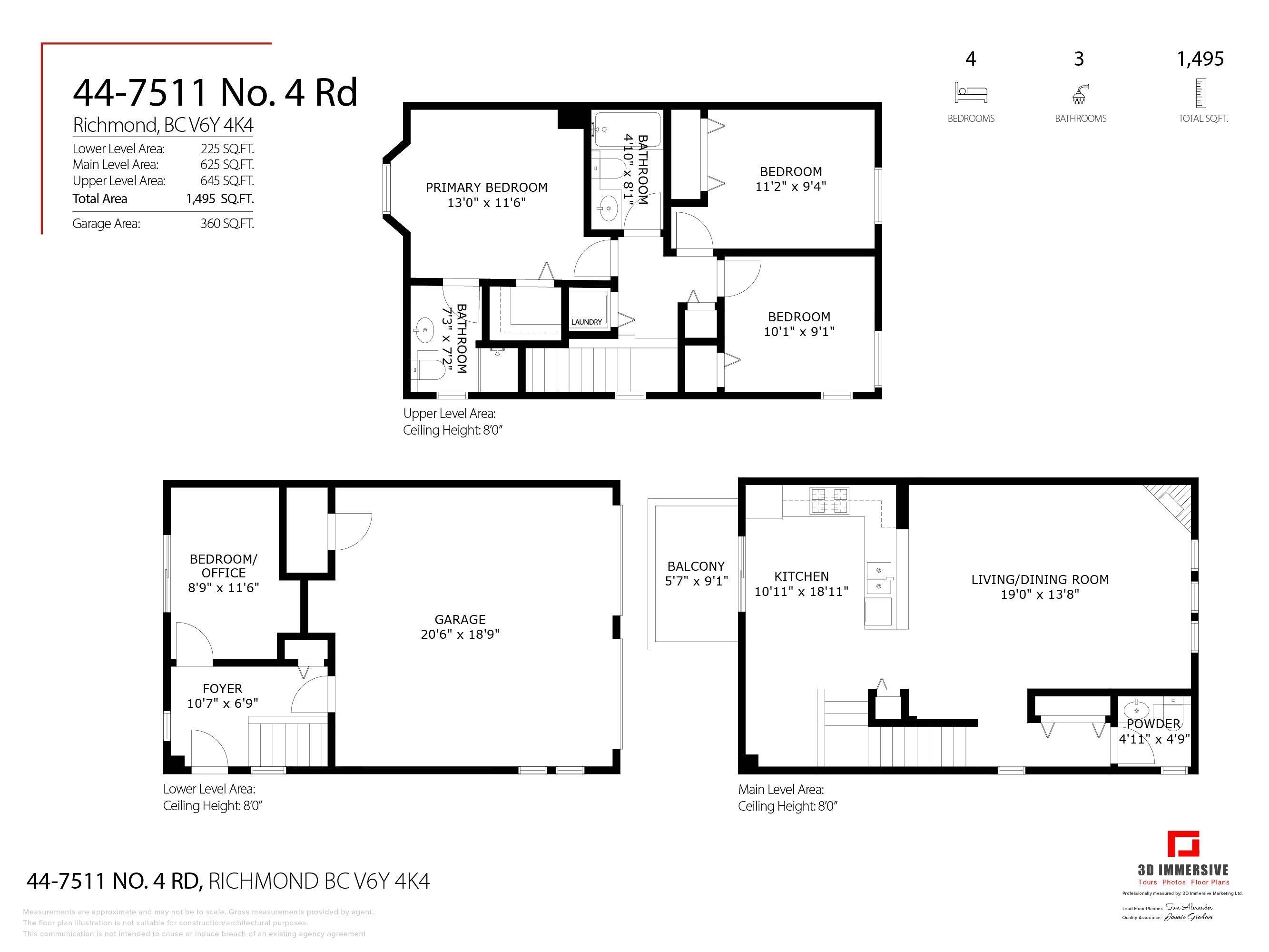 Richmond, BC V6Y 4K4,7511 No. 4 RD #44