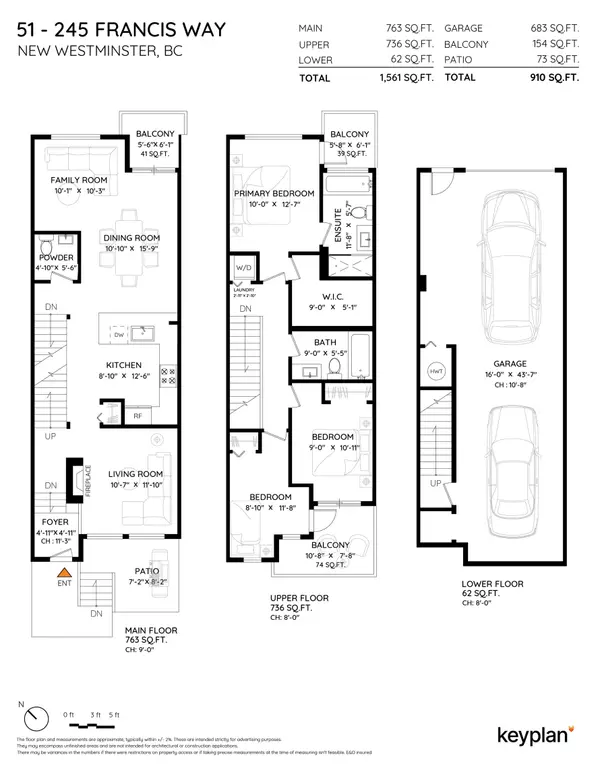 New Westminster, BC V3L 0A7,245 Francis WAY #51