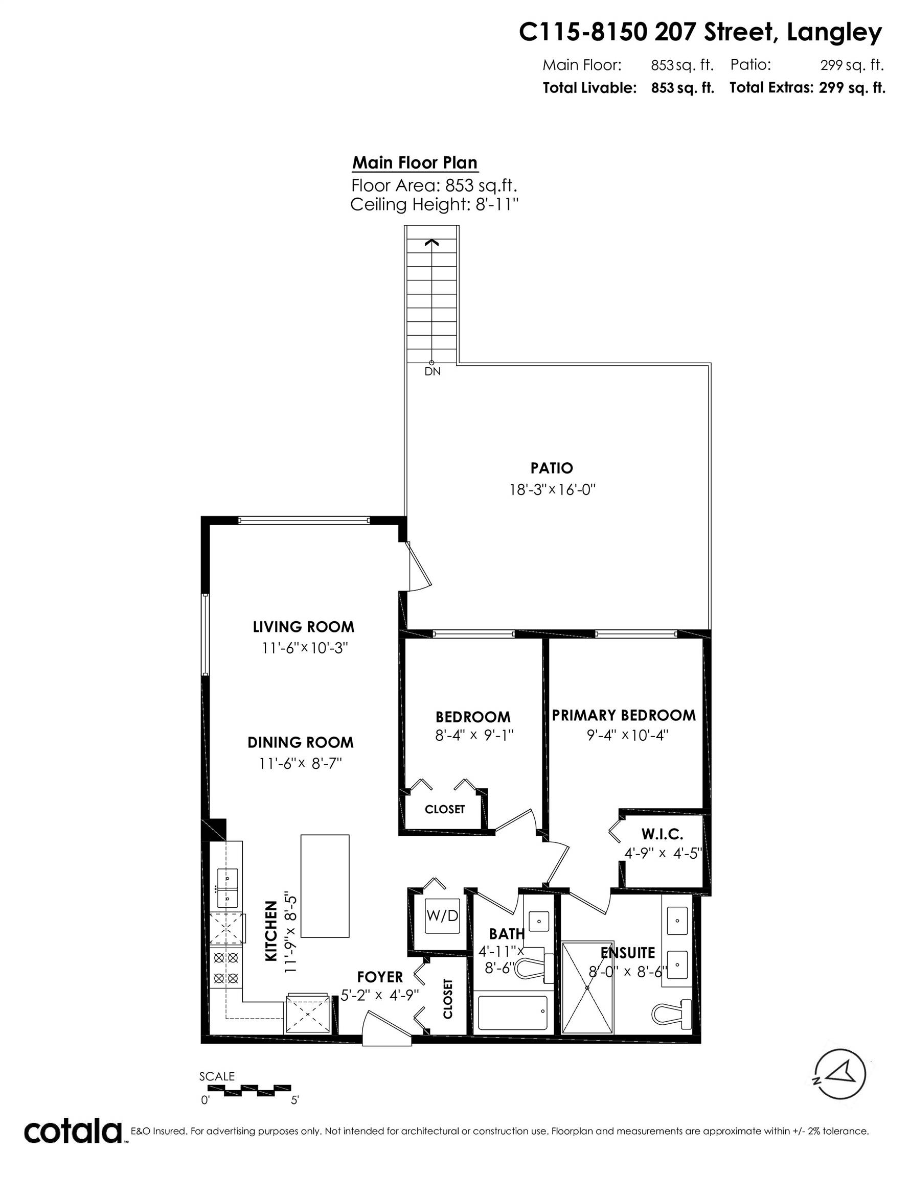 Langley, BC V2Y 4J4,8150 207 ST #C115