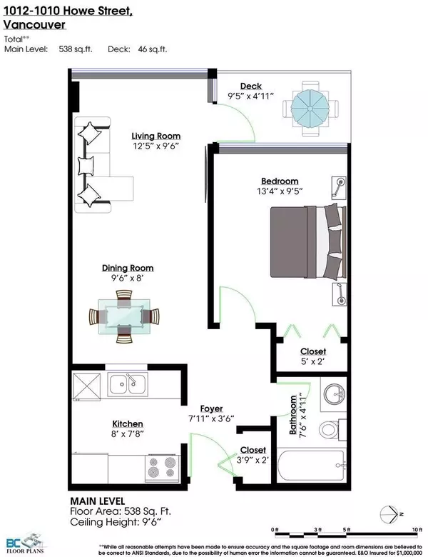 Vancouver, BC V6Z 1P5,1010 Howe ST #1012