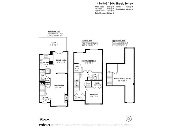 Surrey, BC V3S 8X9,6465 184a ST #45