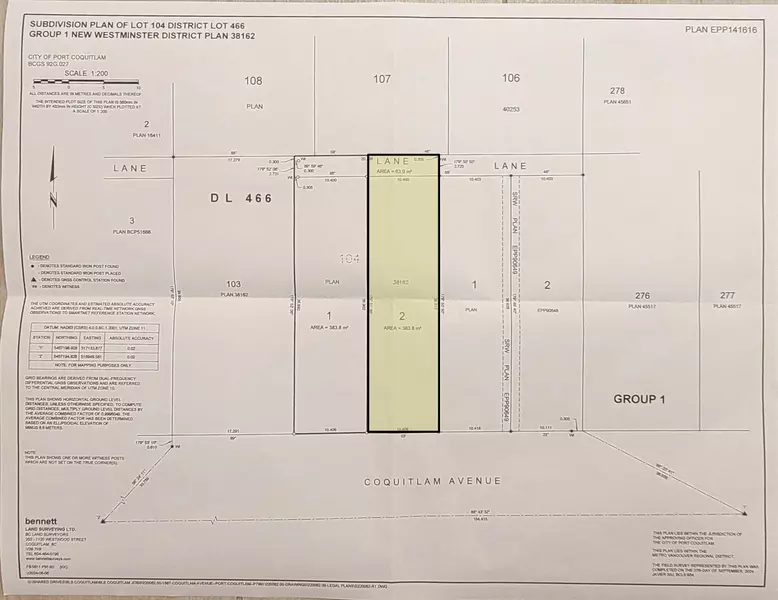 1861 Coquitlam AVE, Port Coquitlam, BC V3B 1J1