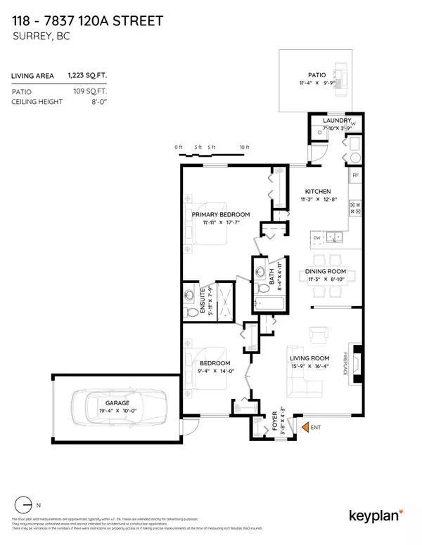 Surrey, BC V3W 0W9,7837 120a ST #118