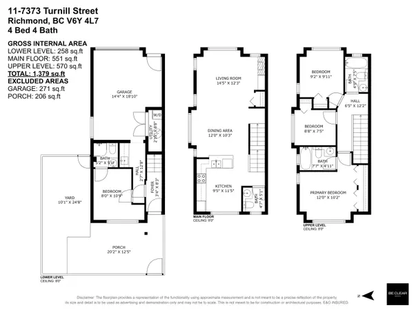 Richmond, BC V6Y 4L7,7373 Turnill ST #11