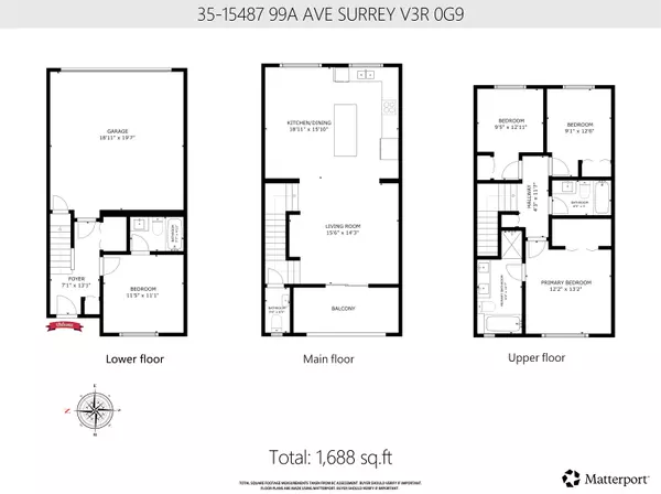 Surrey, BC V3R 0G9,15487 99a AVE #35