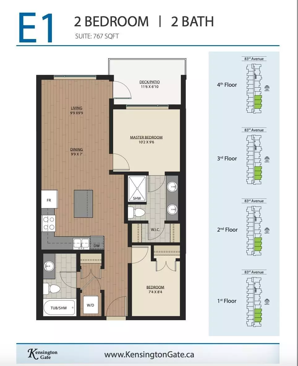Langley, BC V2Y 3Y9,20926 83 AVE #307