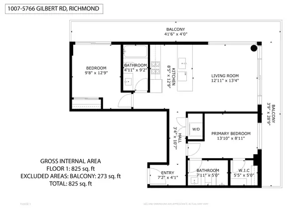 Richmond, BC V6X 1B7,5766 Gilbert RD #1007