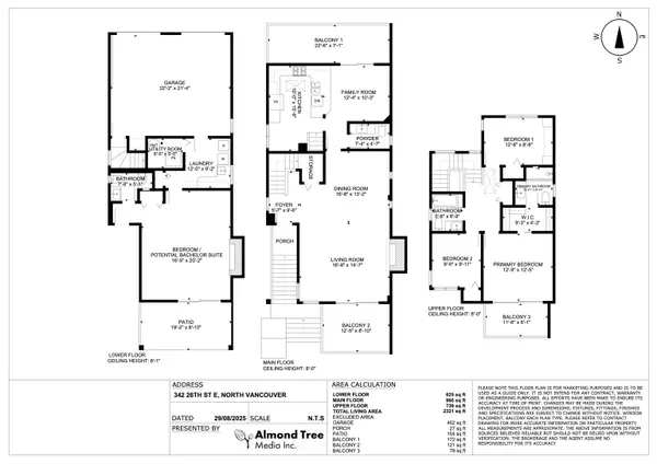 North Vancouver, BC V7N 1B1,342 E 26th ST